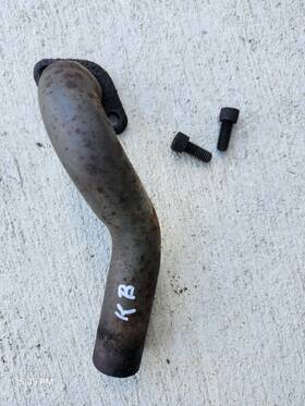 Sv541-3212 Cub Cadet 751-14576 Enduro Xt1 Mtd Engine Exhaust Tube #751-14576