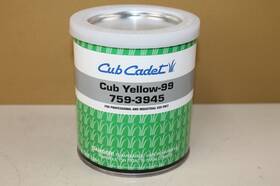 Yellow-99 Cub Cadet 759-3945 Paint 32fl Oz 946l 1 Quart New Old Stock