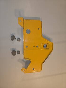 783-06043-0637 Cub Cadet Steering Support Bracket With Two Bolts And Nuts