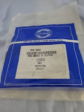 924-3000 Cub Cadet Brake Clutch Pedal Pad 1050 Hydro Gear 986 984 982 86 800 482