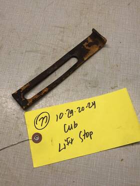 Ih-384740-r2 Cub Cadet 102 122 125 127 Tractor Mowing Deck Lift Stop