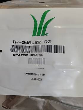 Ih-548122-r2 Cub Cadet Stator Brake 86 800 169 1650 149 1450 129 128 1250 1200