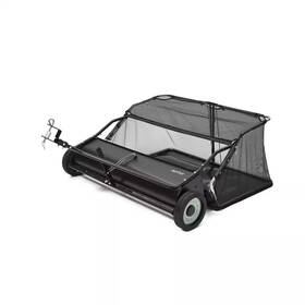 Dapper Supply 313041736723 48 Inch Lawn Sweeper Tow Behind 26 Cu. Ft. Large Pull Grass