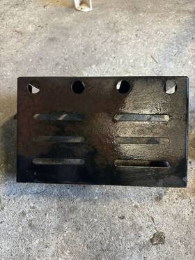 2760 Dixie Chopper 706919827140 Used 60 Inch Pulley Guard For Fan / 2004 Flatlander May Fit Othe