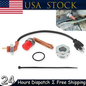 Dxqp-1777 Dxmoto For John Deere Engine Coolant Heater Kit Re227949 Dz102076 With Power Cord