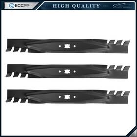 E17544cp709s Eccpp 3 Pack Mower Blade 21 Inch Deck For Mtd Cub Cadet 742-04276 742-0741 942-0741a