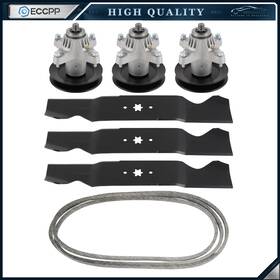 E17636cp184s Eccpp 54 Inch Deck Rebuild Kit Blades Spindles Belt For Cub Cadet Mtd Slt 1554 Sltx 1054