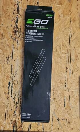 Ab4200d Ego New Z6 Ztr Riding Mower Replacement Blade Set