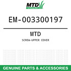 Em-003300197 Mtd Oem Cub Cadet Cover Part