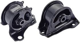 Enamms127302 Ena Rear Engine Motor And Trans Mount Set Of 2 Compatible With Honda 1998 199