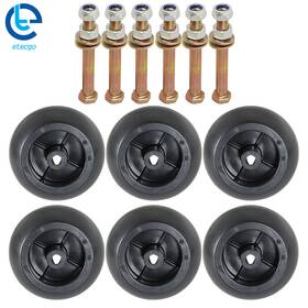 781567 Etecgo 788166 6 Pack 31997 Hustler Mower Hardware Kit And Deck Wheel Raptor Plastic