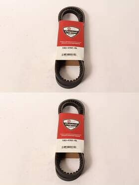 103-4761-sl Exmark 2 Pk Genuine Cogged Belt Lazer Z Ct Hp Turf Tracer S X
