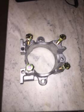 116-8974 Exmark 116-5469 Used Genuine Oem Part # Nose Cup And 4 New Bolts
