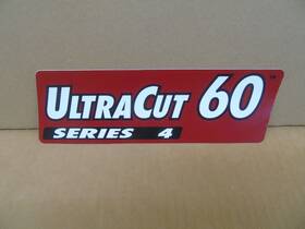 Ex1160025 Exmark Oem Mower Sticker Decal 116-0025 Front Of Series 4 Deck Ultra Cut 60