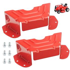 Ezypak 0638-1 2 Pack 783-06424a-0638 Deck Spindle Pulley Belt Guard Cover For Red