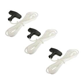 Fua-10 Faugcol 3 Set Pull Cord 3.9 Ft With Recoil Starter Handle For Honda Gx160 Gx200 Gx240 Gx