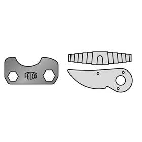 Felco 313050338321 2.25 Inch Blade And Spring Replacement Kit Compatible With F2 F4 F11