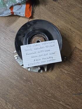 5105090yp Ferris Clutch Warner 200 Ft-lb 1.1