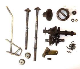 4360-9 Foote 5 Speed Transaxle Assorted Parts And Hardware Lot 192