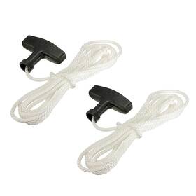 Gx240 Fougcol 313054926968 Recoil Starter Handle Gx160 Gx200 Pull Rope 2 Set Cord 3.9 Ft