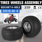 Gfsaz005831520495868 Vevor Pcs Go Kart Tires Rims Wheels Assembly 871248100445