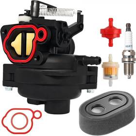 M230 Gioong 755097991631 Carburetor Carb Air Filter Kit - Compatible With Craftsman 163cc Engin