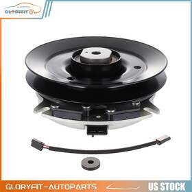 Gl102fg399t163 Gloryfit-autoparts Lawn Mower New Pto Clutch For Warner 5219-1 Stens 255-142 Black