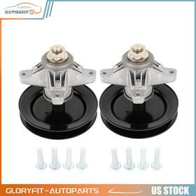 Gl833fg616t558 Gloryfit-autoparts 2pk Spindle Assy For Cub Cadet 618-04124a 918-04124a Oregon 82-402 Stens 285-84