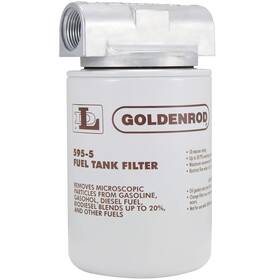 595-3 Goldenrod 085077565928 595-3/4 Usa Made Canister Fuel Tank Filter With 3/4 Inch Npt Top Cap