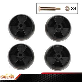 E-04tha0011abk4 Grandorange 4pcs Front Deck Wheels 734-04155 With Bolt Lock Nuts For Mtd Cub Cadet Troy Bilt B