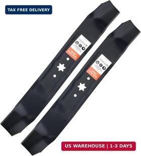 942-0610a Grasscool 656721620944 Mulching Blades For Bolens Cub Cadet Troy Bilt Huskee Lt3800