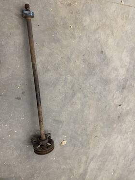 393758 Grasshopper Genuine Oem 618 Driveshaft Powershaft Sheave Power Shaft