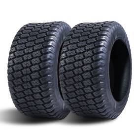 P5092 Halberd 16x6.50-8 Set 2 Tires 4ply 16x6.5x8 Lawn Mower Turf Tractor Riding Tyres