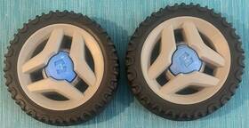 Hlpm01vnm Hart 2x Rear Wheel Wth Center Caps For 40v 20 Inch Cordless Lawn Mower Free Ship