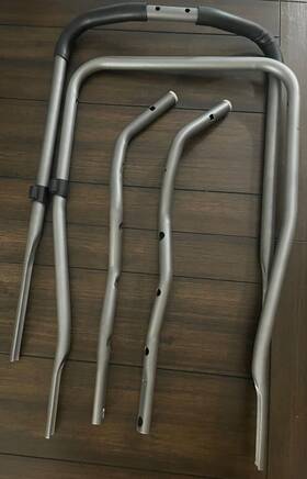 Hlpm081vnm Hart Hlpm08 Complete Handle Set 18 Inch 40v Lawn Mower