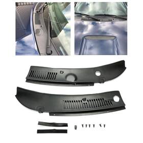 Mo-1121 Hecasa Windshield Wiper Cowl Vent Grille Cover Panels Hood Compatible With 1999-2004