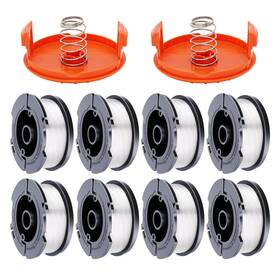Af-100 Hechuang 687551575395 10 Pack Weed Eater Spool Replacement For Black Decker String Tri