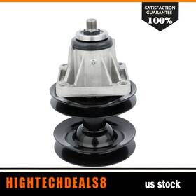 Htc16015333c Hightechdeals8 Spindle Assembly With Double Pulley For Mtd 46 Inch Deck 618-0595 918-0595 918-0593