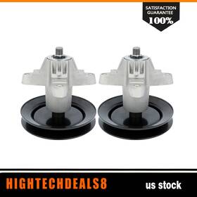 Htc83354004b Hightechdeals8 2 Spindle Assembly With Pulley For Cub Cadet Troy-bilt Rzt 42 Inch 618-0624 618-0659