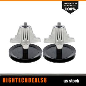 Htc83356231b Hightechdeals8 2 Pack Spindle Assembly For Mtd Cub Cadet Ltx Mowers 46 Inch Deck Part 918-04865a