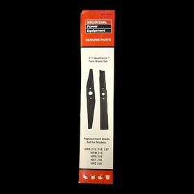 08720-ve2-001 Honda 136 418 New 21 Inch Quadracut Lawn Mower Twin Blade Set