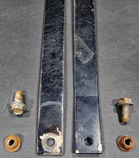 53118-vb5-d00za Honda X2 Used Genuine Plate Handle Support Black Comm. Mower