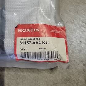 81157-va4-n40 Honda 81157-va4-k10 Genuine Grass Bag Cloth Only Lawn Mower Oem