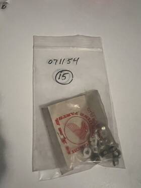 94050-04000 Honda Pk Of 15 New Genuine Flange Nut 6mm