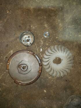 Honda Ag M8 Oem Flywheel For Gx 120 Engine