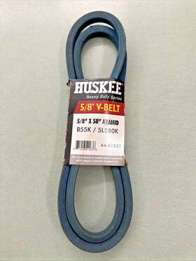 44-61583 Huskee 5/8 Inch X 58 Aramid V-belt B55k 5l580k Heavy Duty Lawnmower Belt