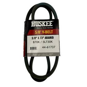 44-61737 Huskee V-belt Heavy Duty Series 5/8x73 Blue Aramid B70k/5l730k
