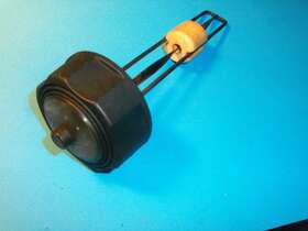12074 Husqvarna Used Lawn Mower 6 Inch Fuel Cap With Gauge Fits John Deere Craftsman U25