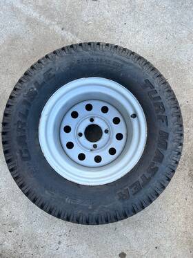 510154501 Husqvarna Oem Z 560 Zero Turn 24x12.00-12 Rear Wheel Rim And Tire