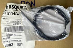 521527601 Husqvarna Genuine Throttle Cable Oem Nos No Longer Made